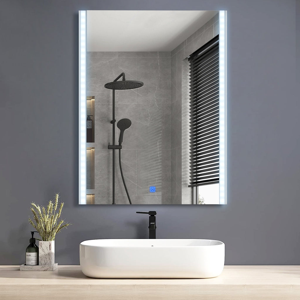 Fiora Led Light Streamline Frameless Bathroom Mirror-4