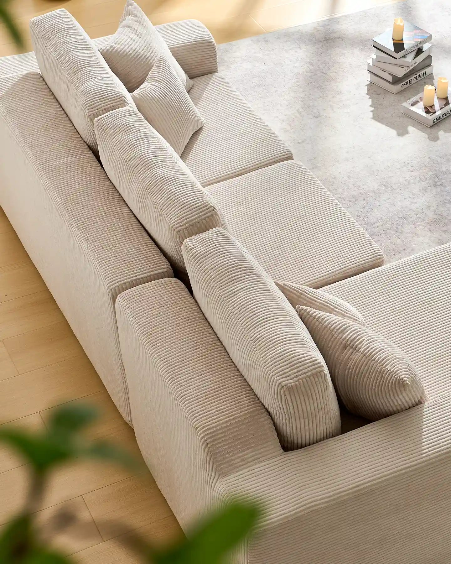 Nodo Vacuum-Packed Modular Corner Sofa-2