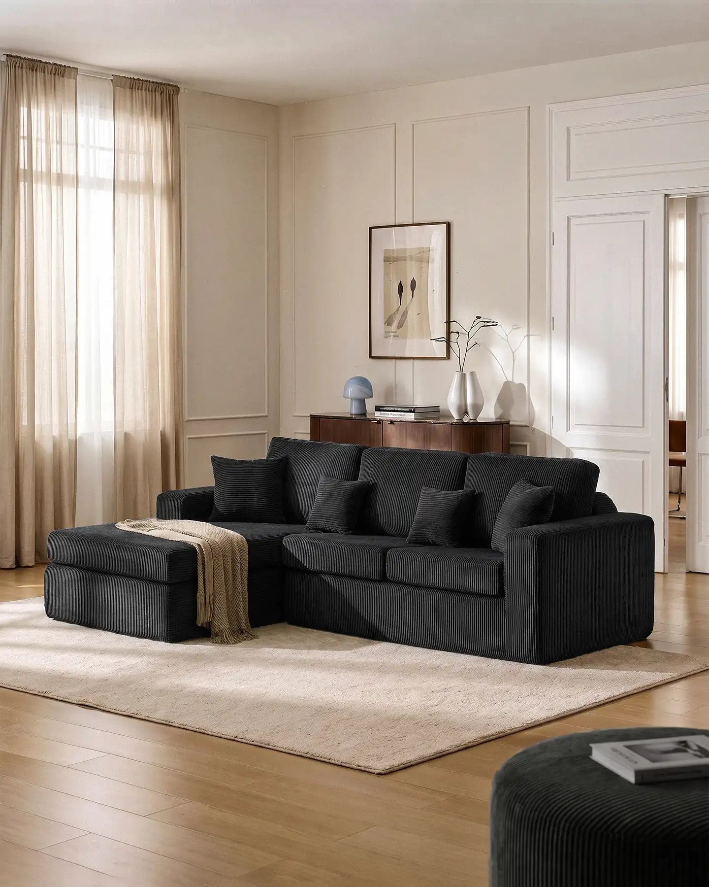 Nodo Vacuum-Packed Modular Corner Sofa-7