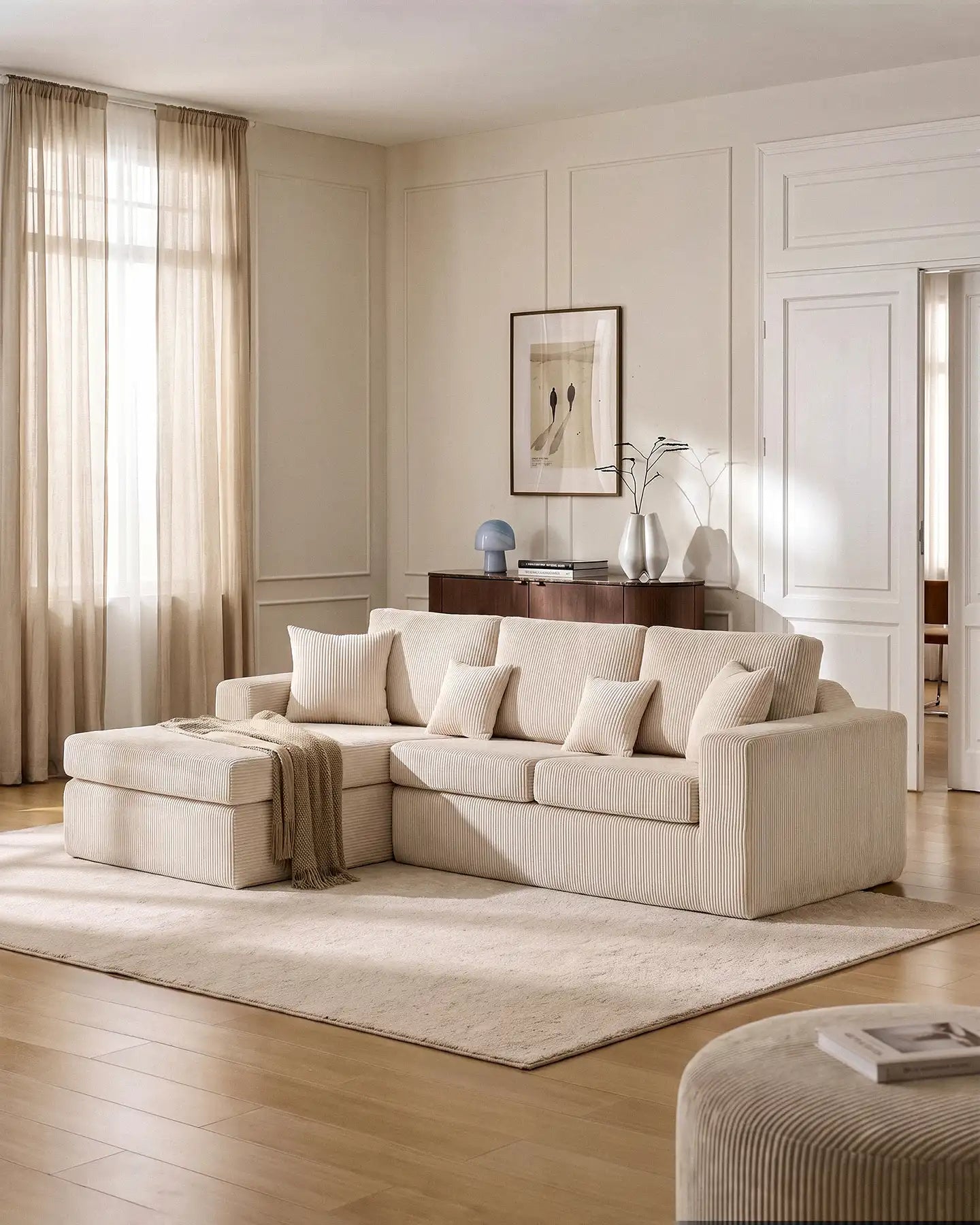 Nodo Vacuum-Packed Modular Corner Sofa-0