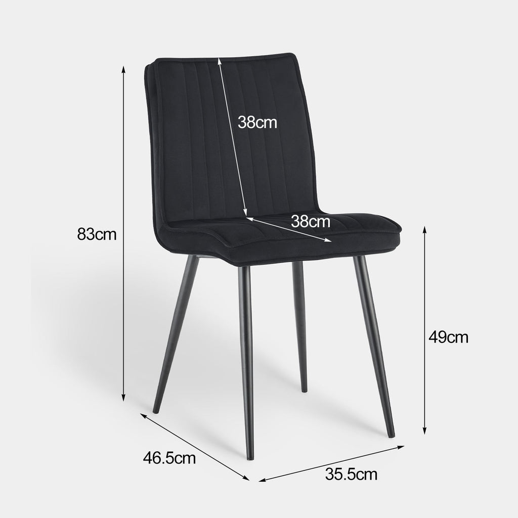 Havva Velvet Dining Chairs-2