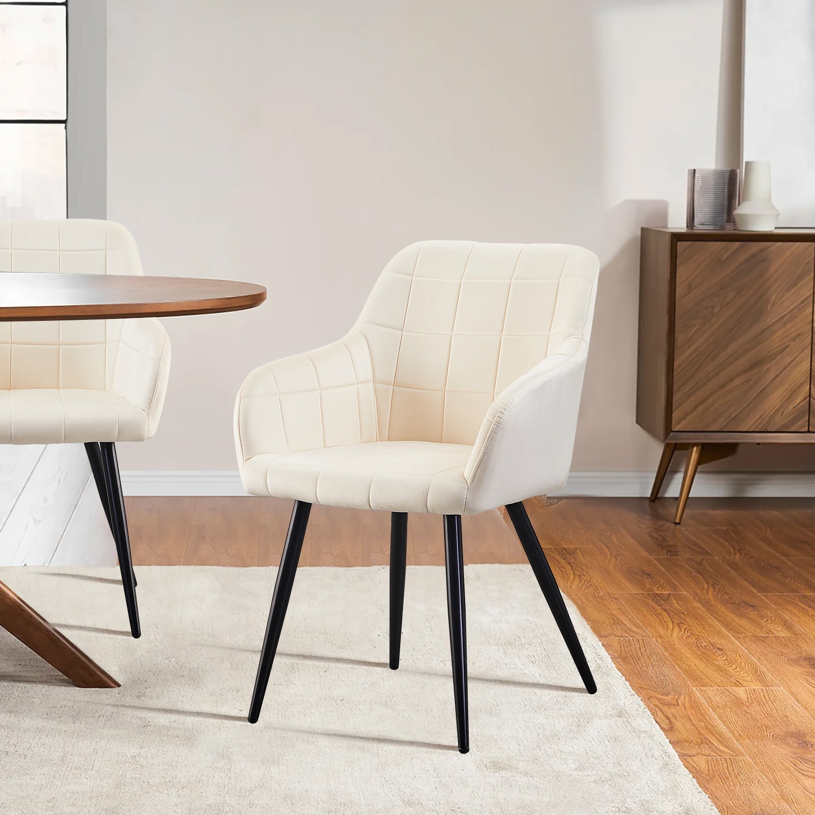 Bloor Velvet Dining Chairs [Set of 2]-7