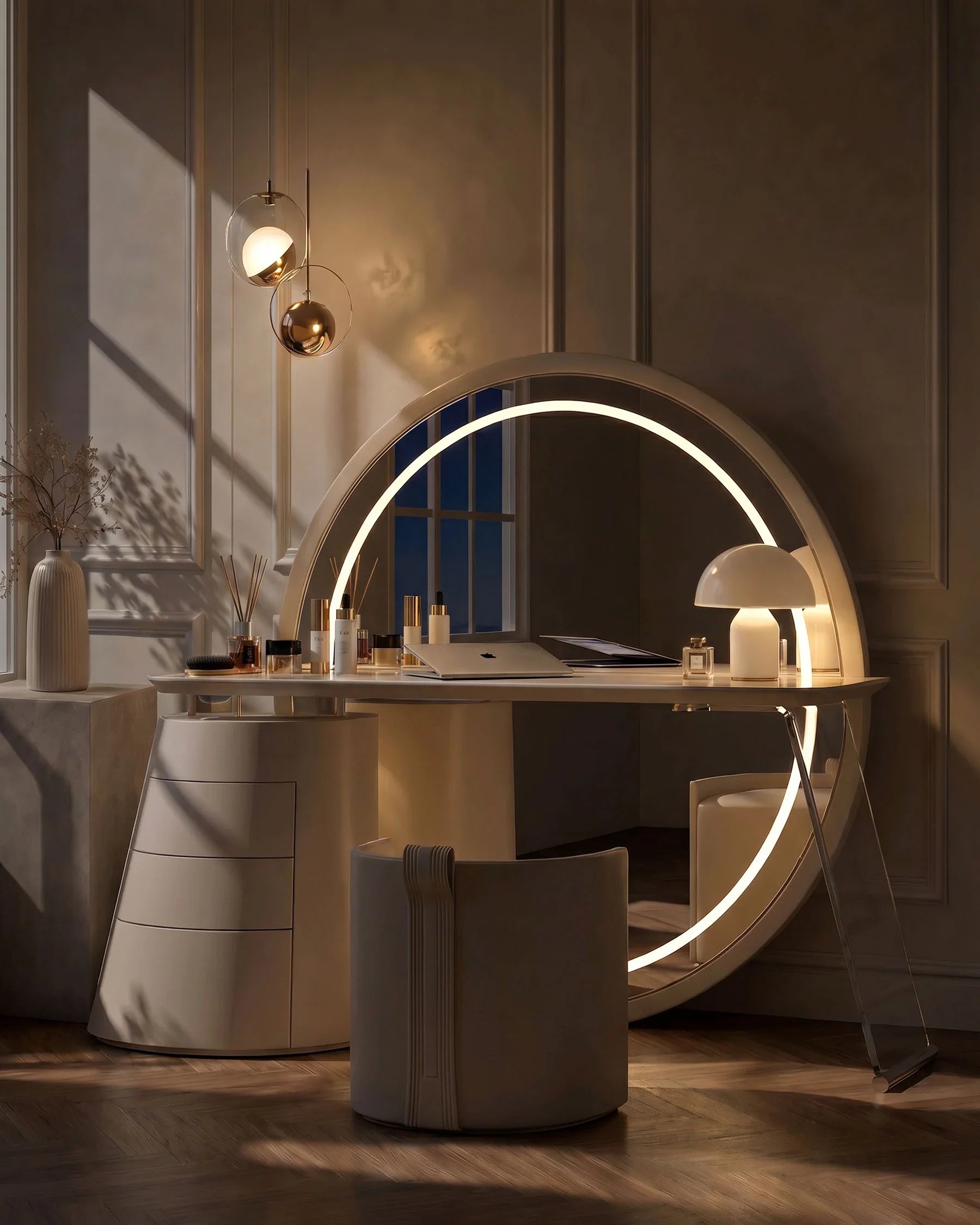 Bellano Dressing Table Set-1