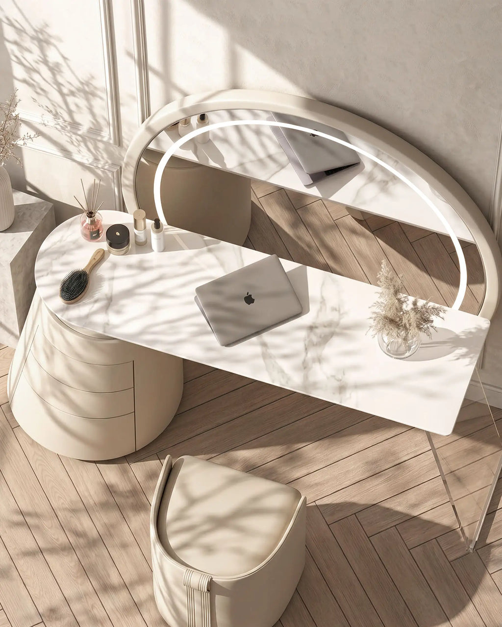 Bellano Dressing Table Set-3
