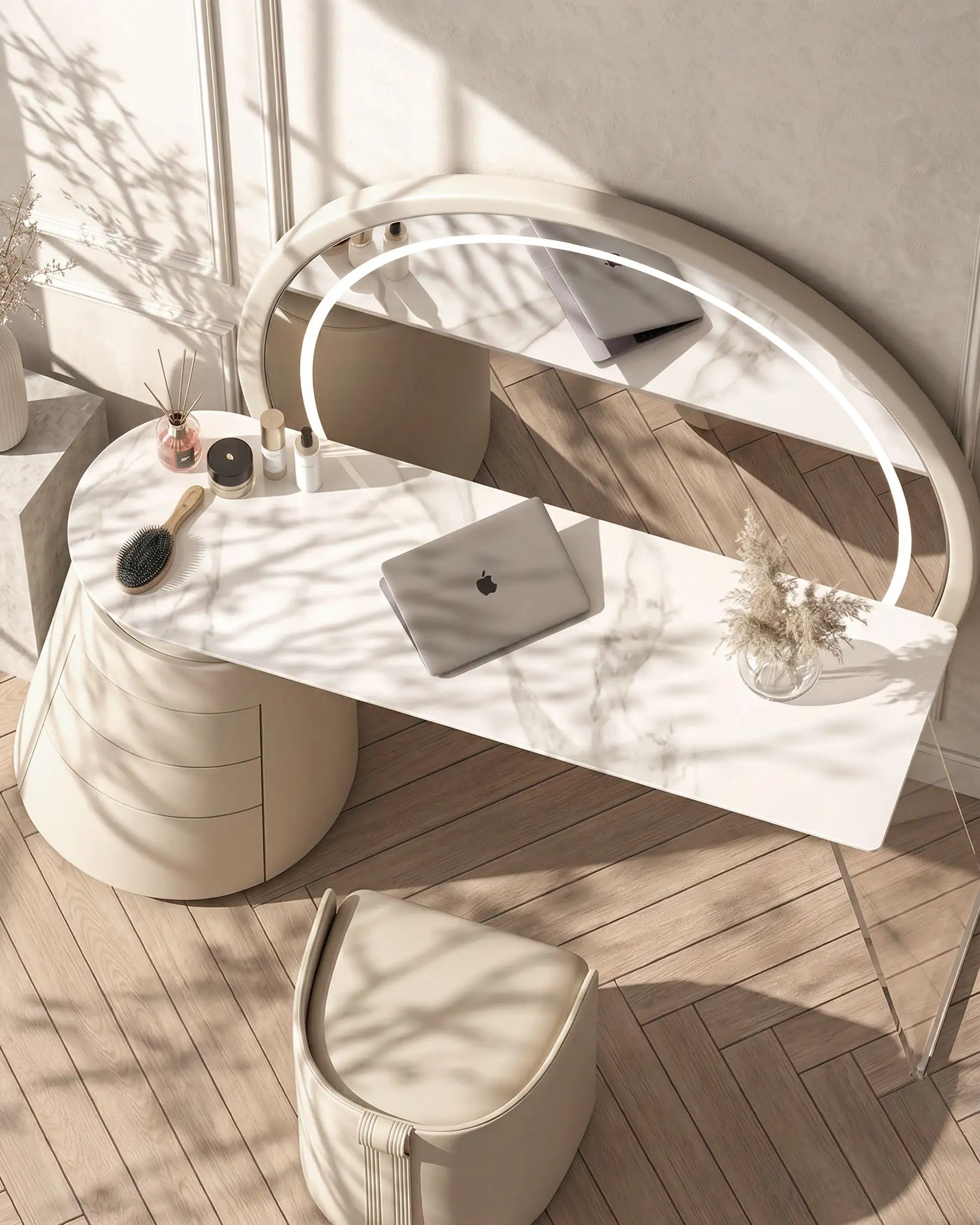 Bellano Dressing Table Set-3