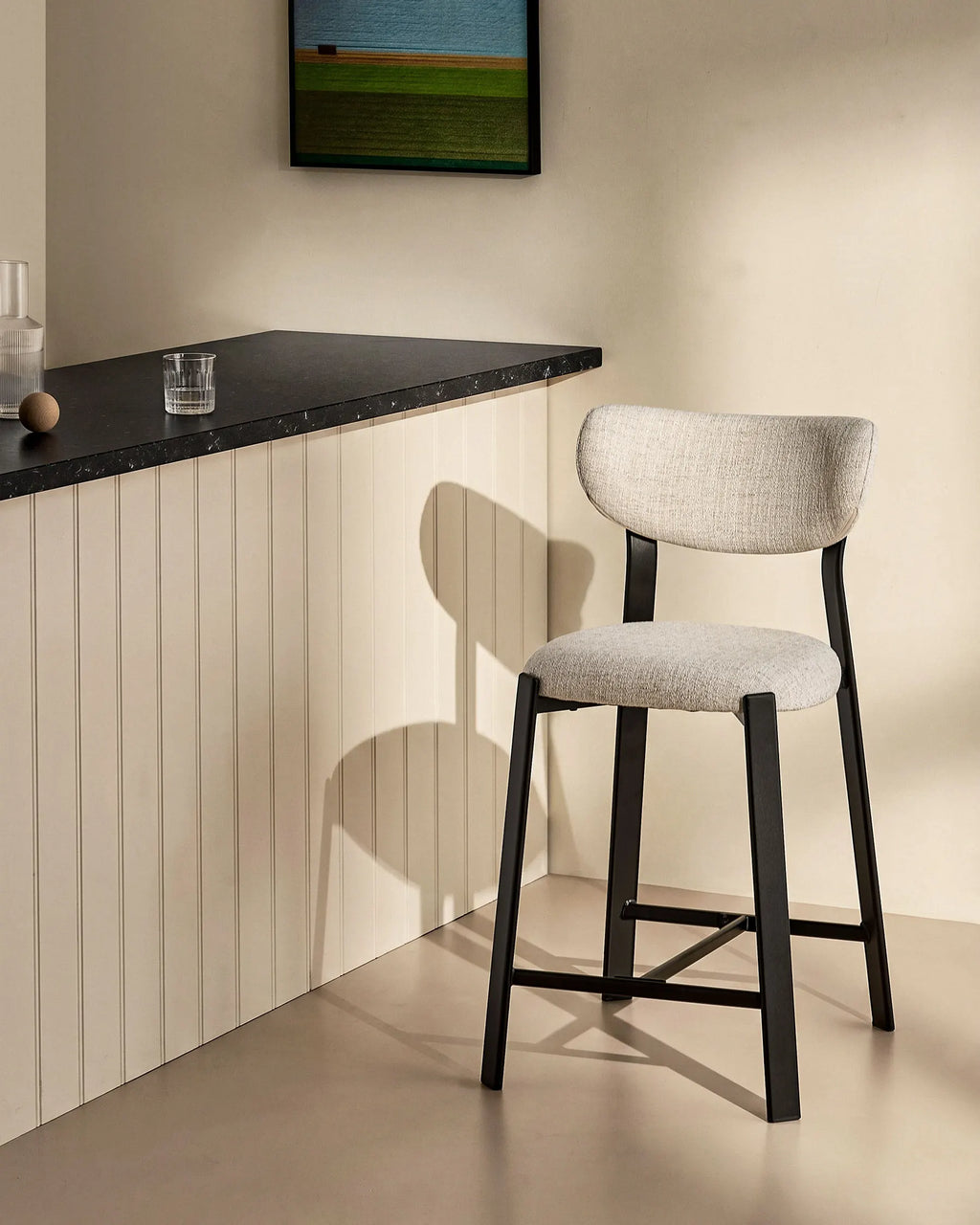 Bramley Black Oak Bar Stool [Pre-Order]-1
