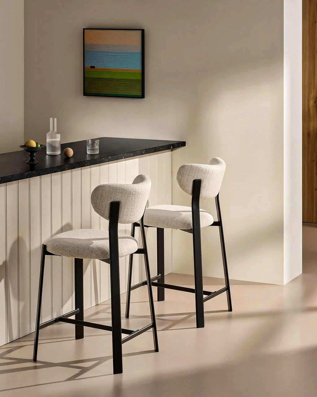Bramley Black Oak Bar Stool [Pre-Order]-2