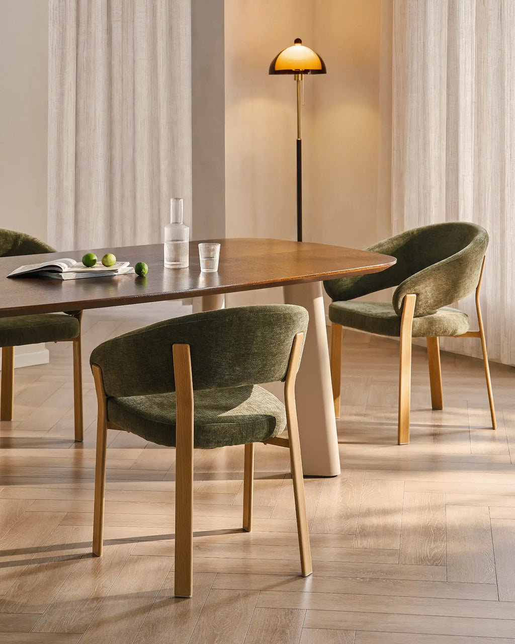 Bramley Moss Green Dining Armchair [Pre-Order]-0