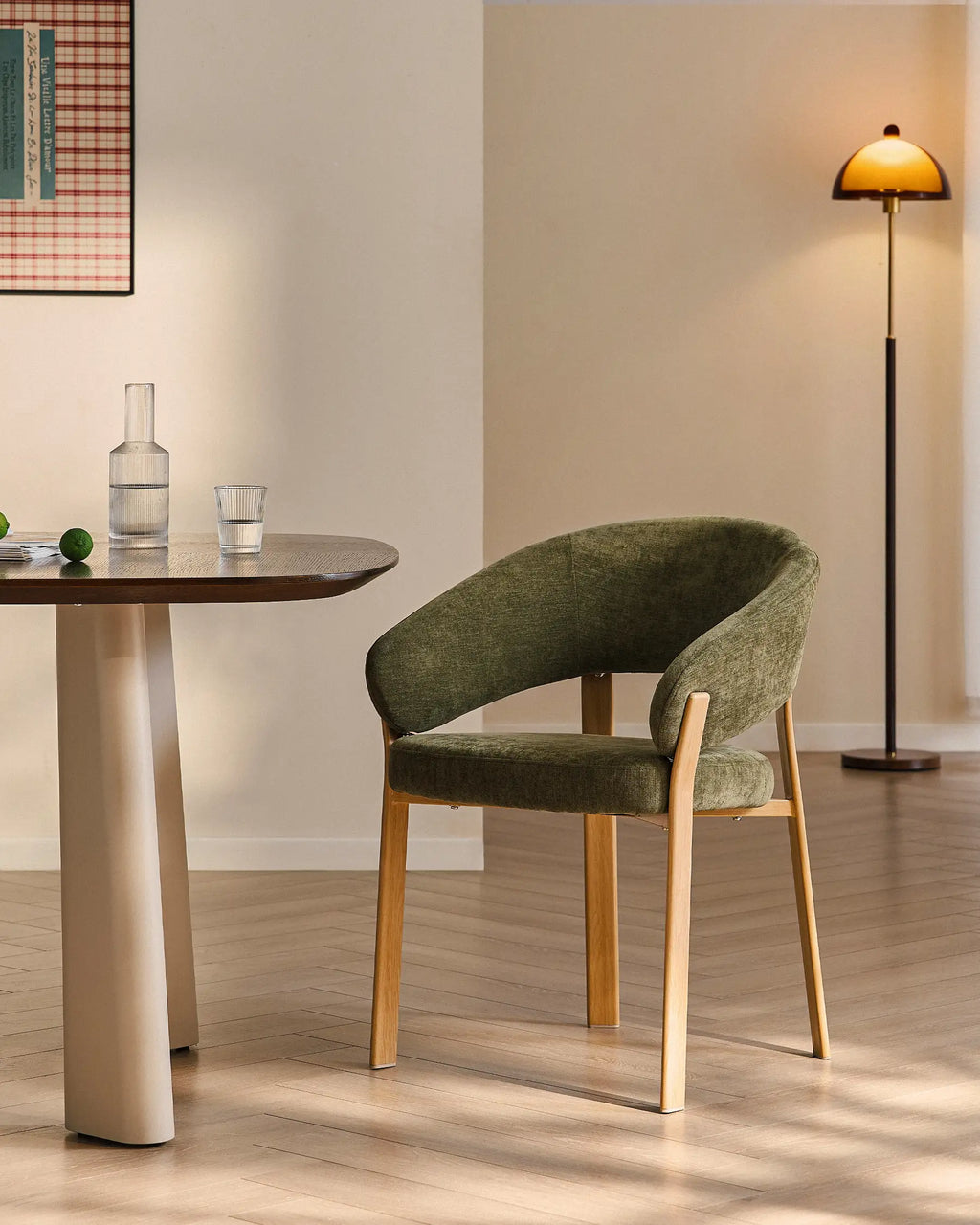 Bramley Moss Green Dining Armchair [Pre-Order]-1