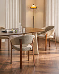 Bramley Warm Taupe Dining Armchair [Pre-Order]-0