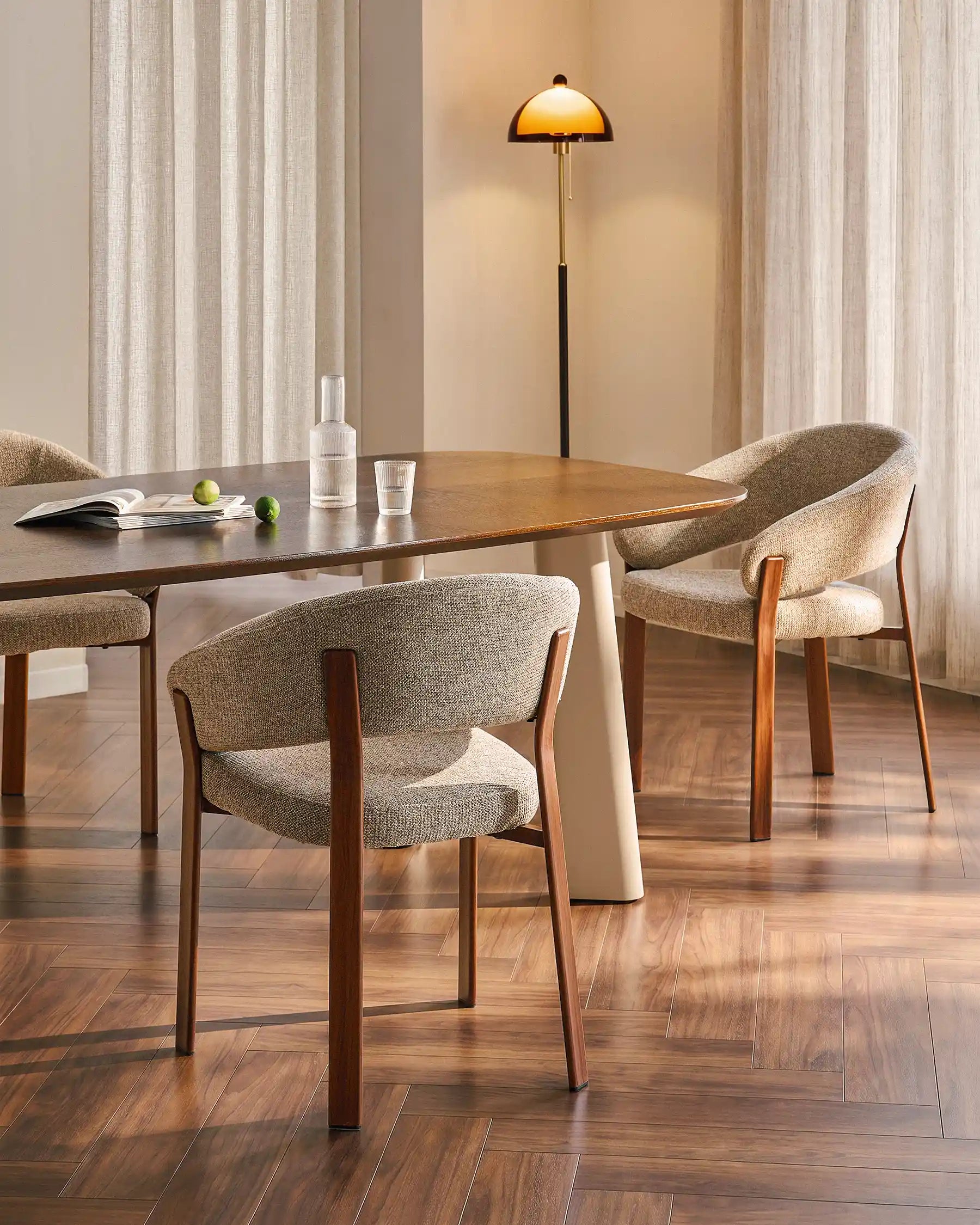 Bramley Warm Taupe Dining Armchair [Pre-Order]-0