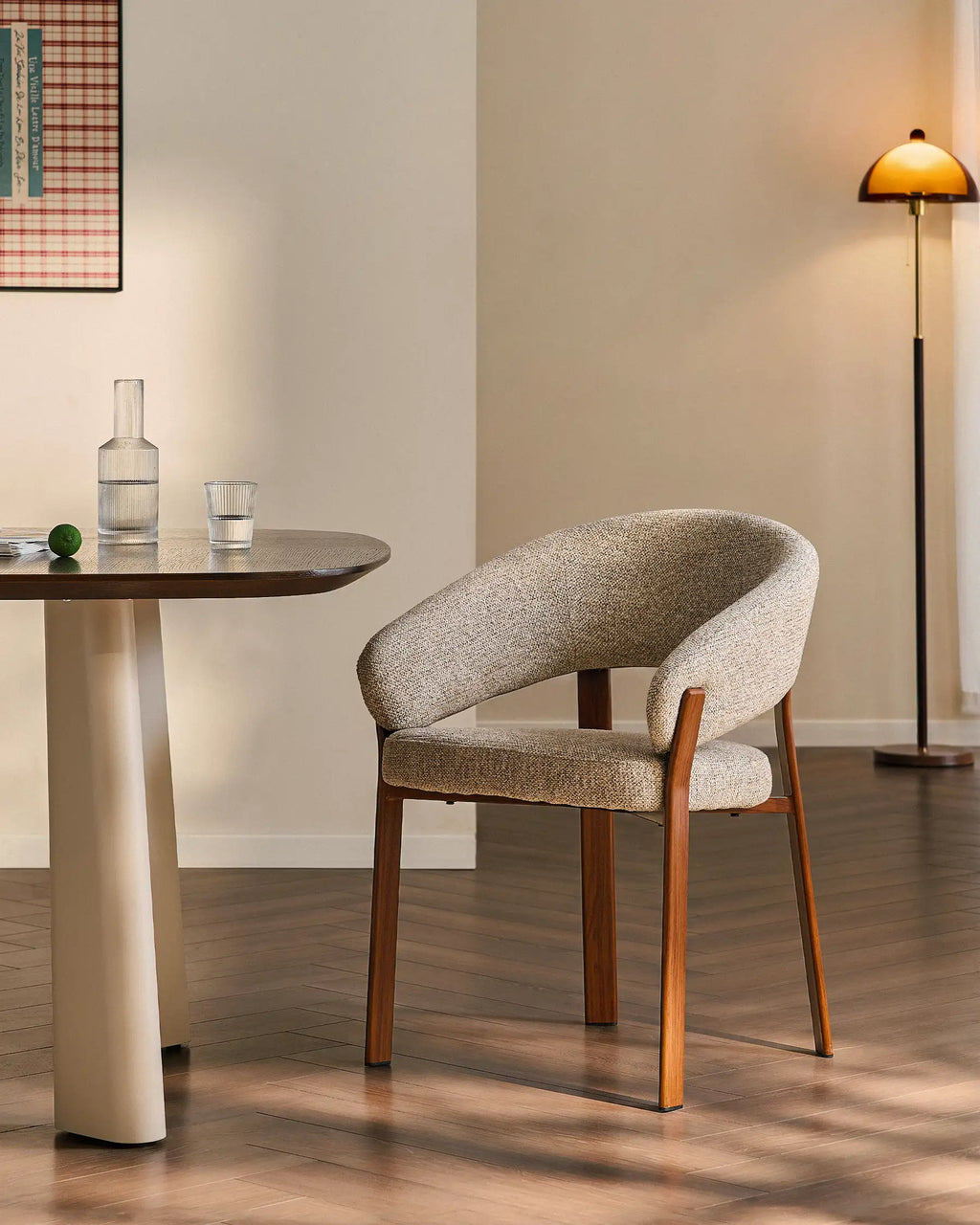 Bramley Warm Taupe Dining Armchair [Pre-Order]-1