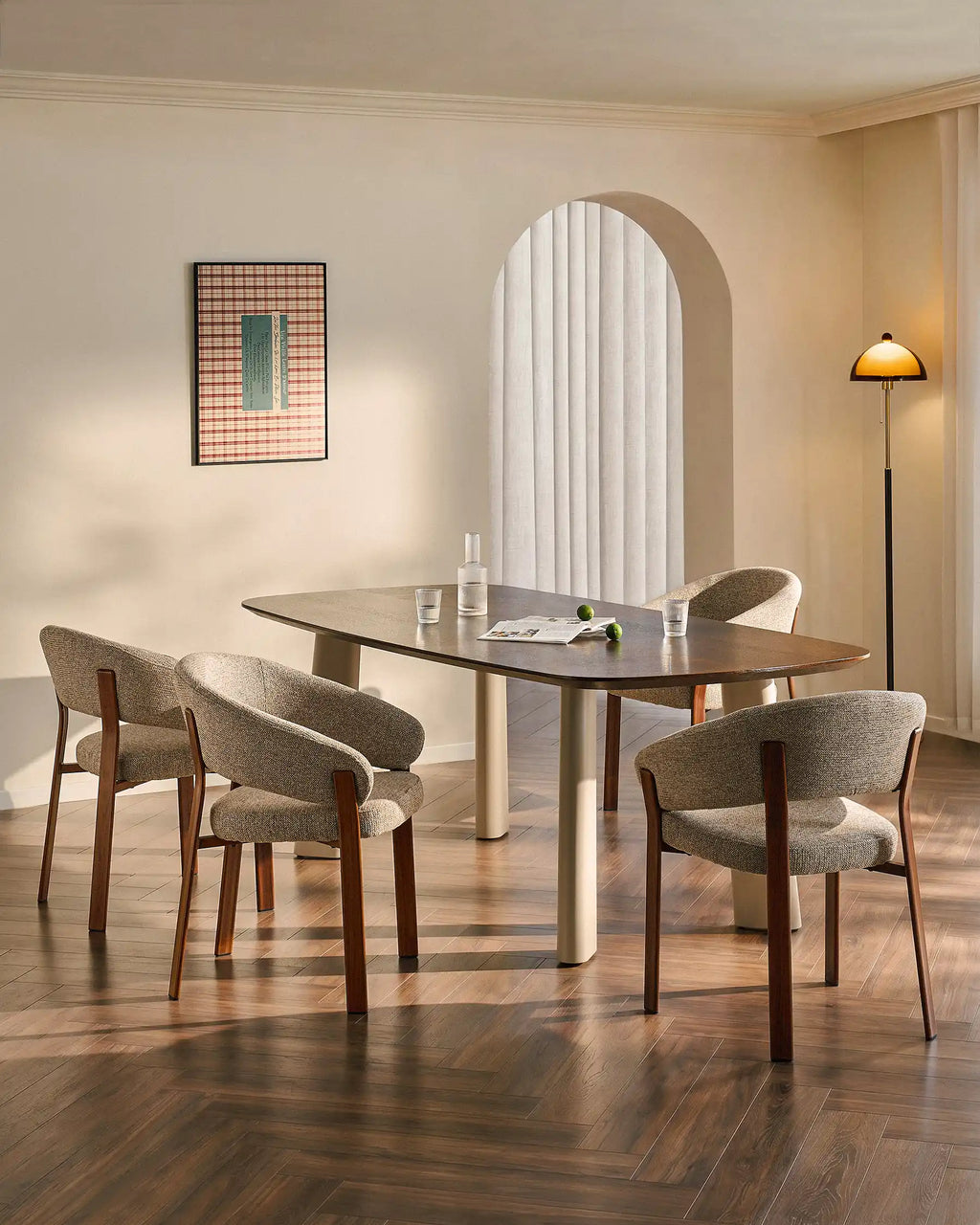 Bramley Warm Taupe Dining Armchair [Pre-Order]-2