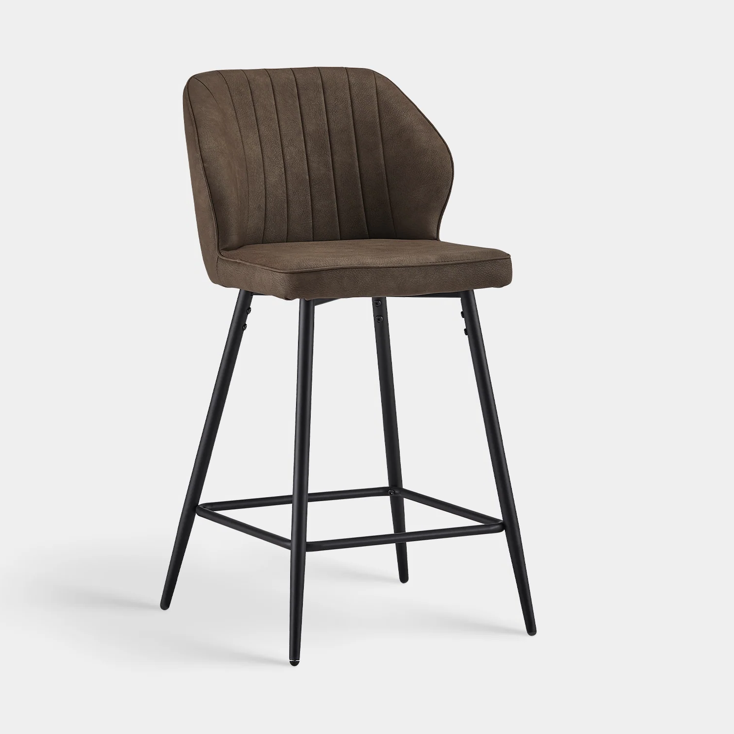 Danforth Faux Leather Bar Stool [65cm] [Set of 2]