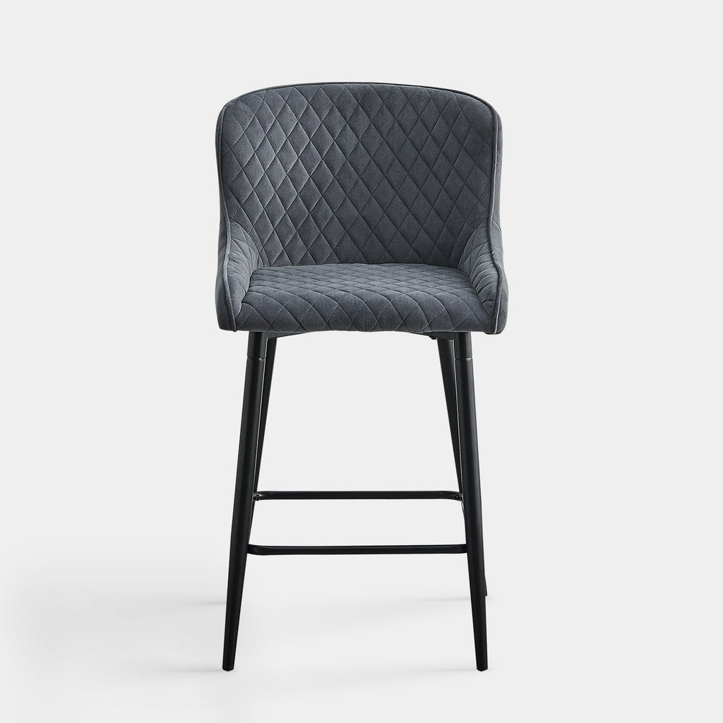 Dundas Velvet Bar Stools [65cm] [Set of 2]-3