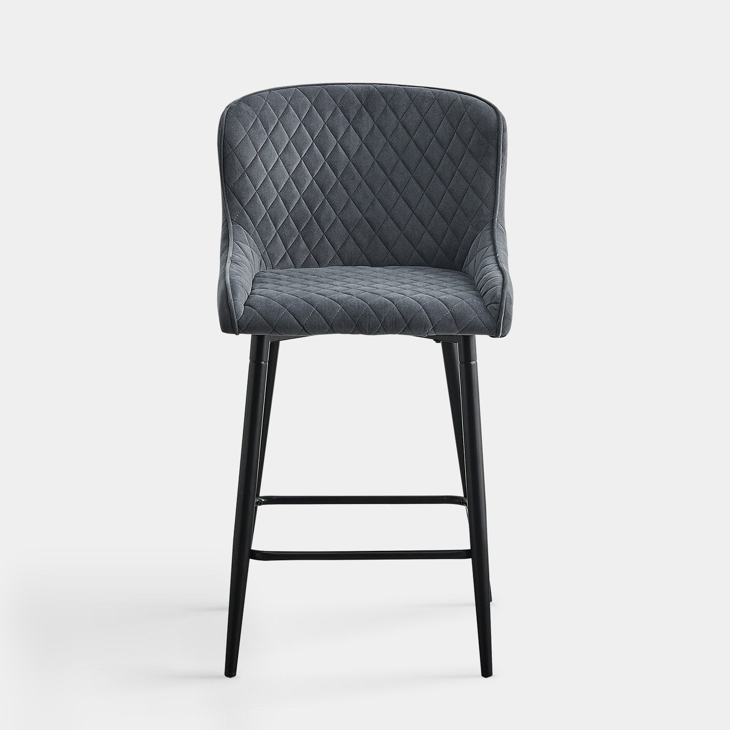 Dundas Velvet Bar Stools [65cm] [Set of 2]-3
