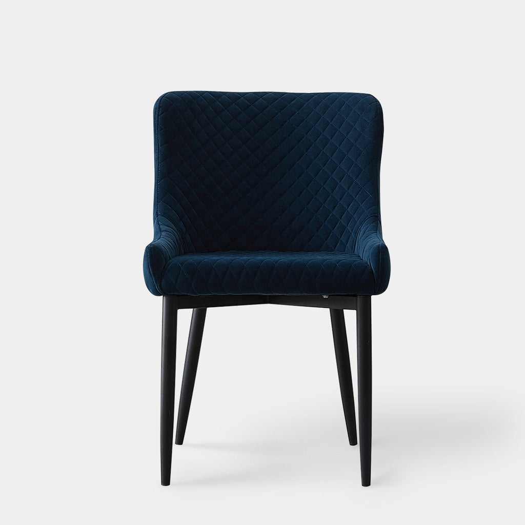Dundas Velvet Dining Chairs [Set of 2]-4