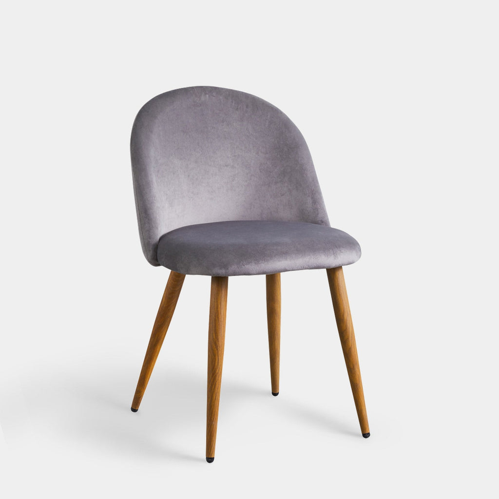 Shiloh Velvet Dining Chairs [Set of 2]-4