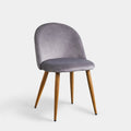 Shiloh Velvet Dining Chairs [Set of 2]-4
