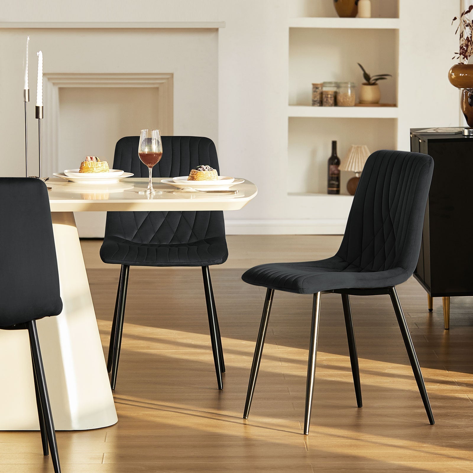 Cardoso Velvet Dining Chair-7