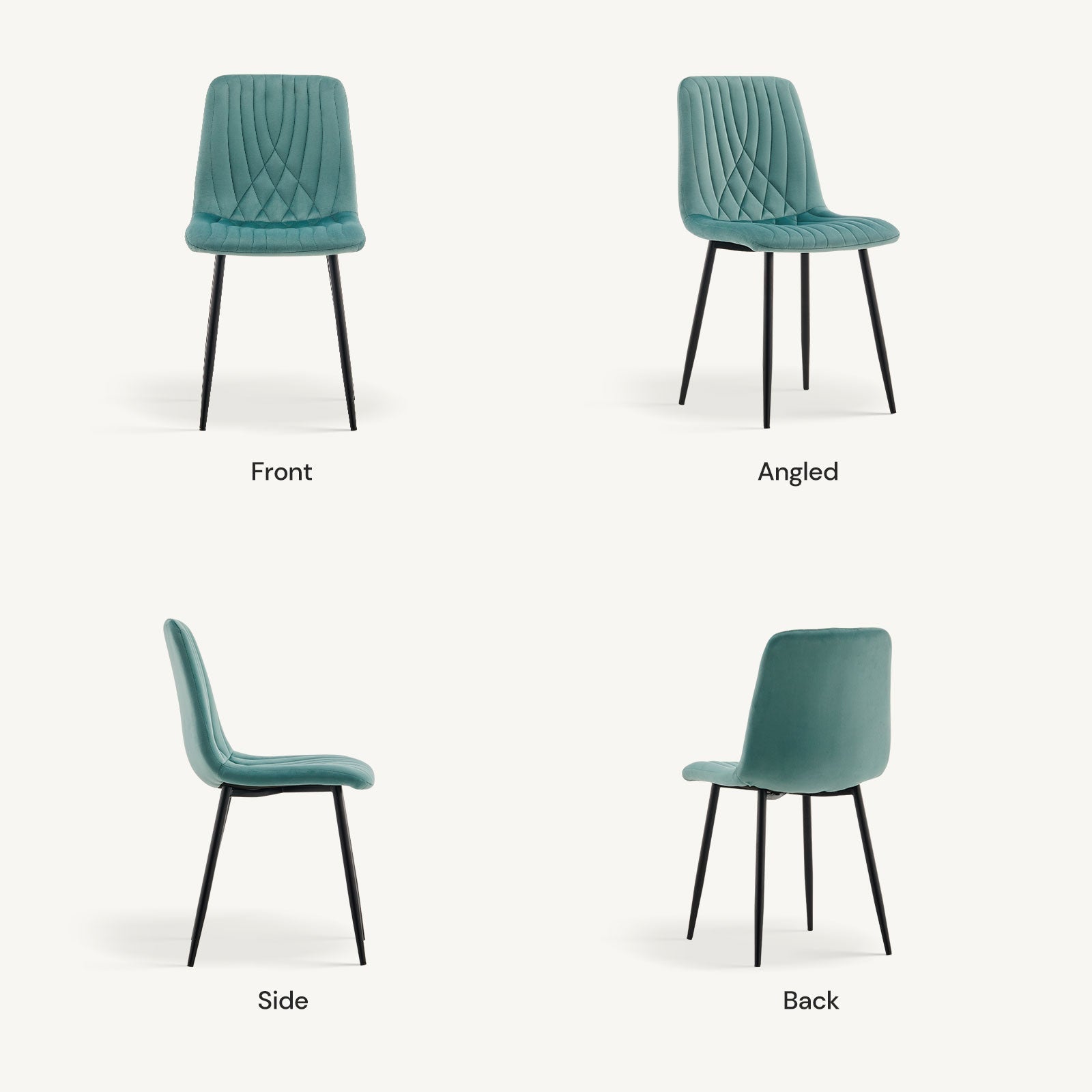 Cardoso Velvet Dining Chair-3