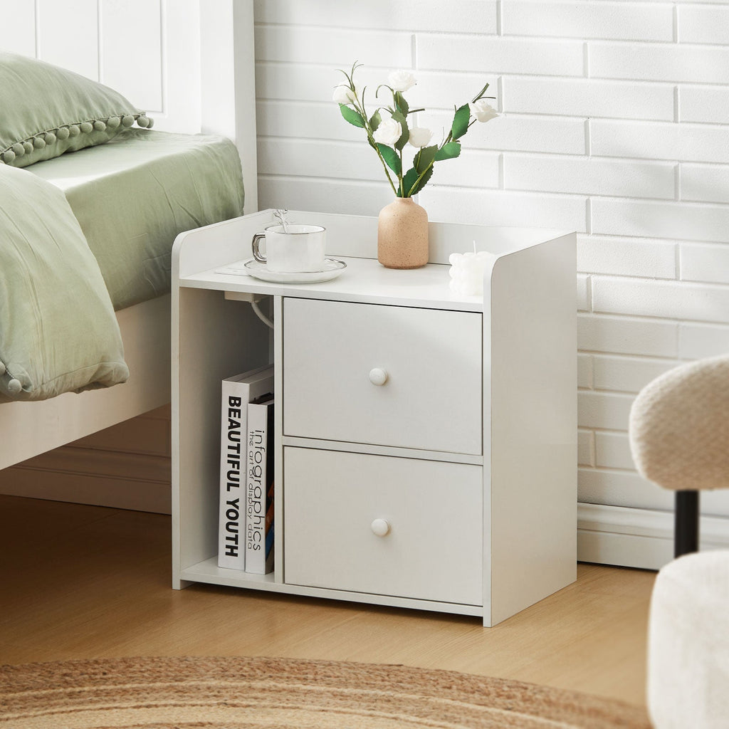 Carrelli Smart Bedside Table [RGB LED Lights]-1