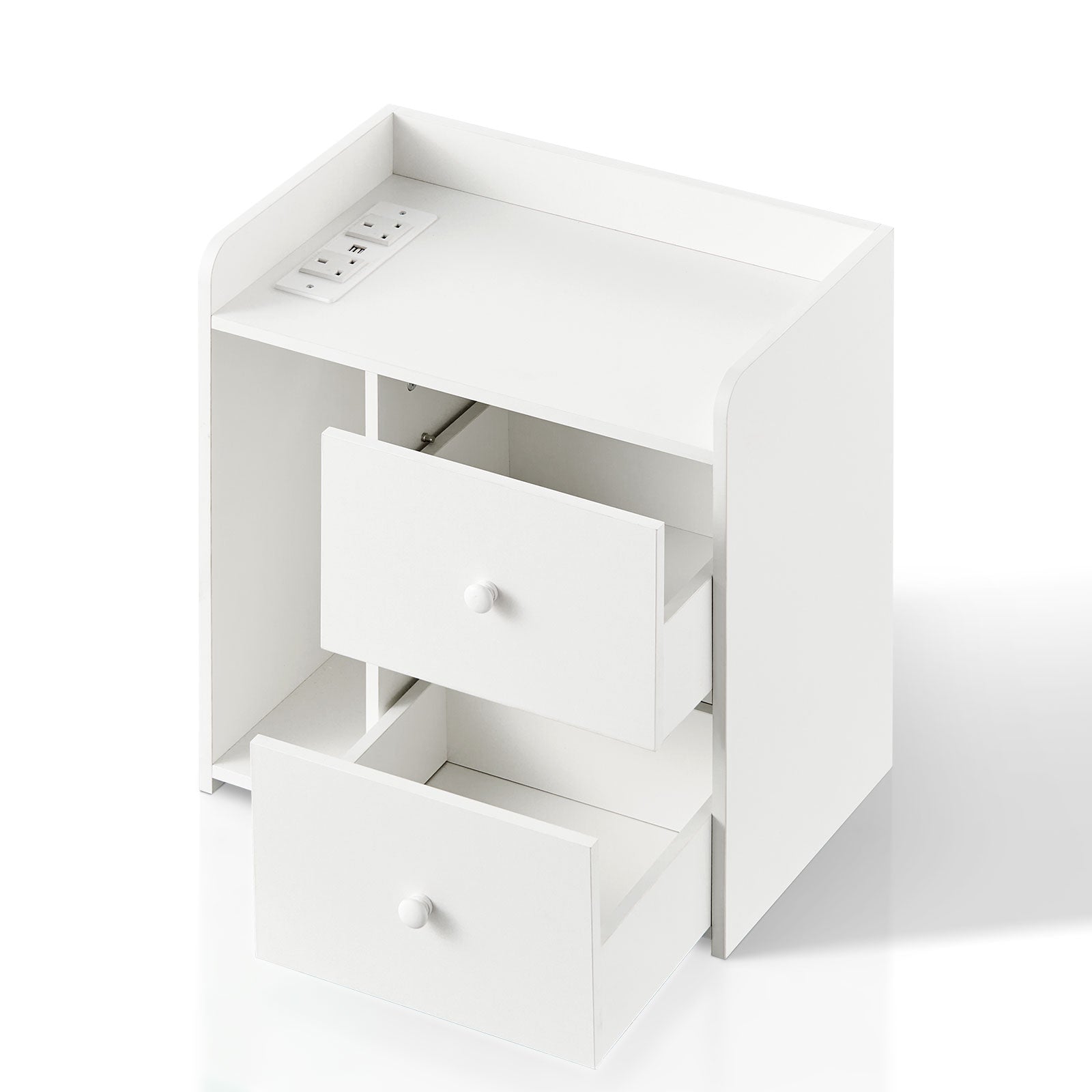 Carrelli Smart Bedside Table [RGB LED Lights]-4
