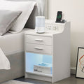 Claria Smart Bedside Table [RGB LED Lights]-0