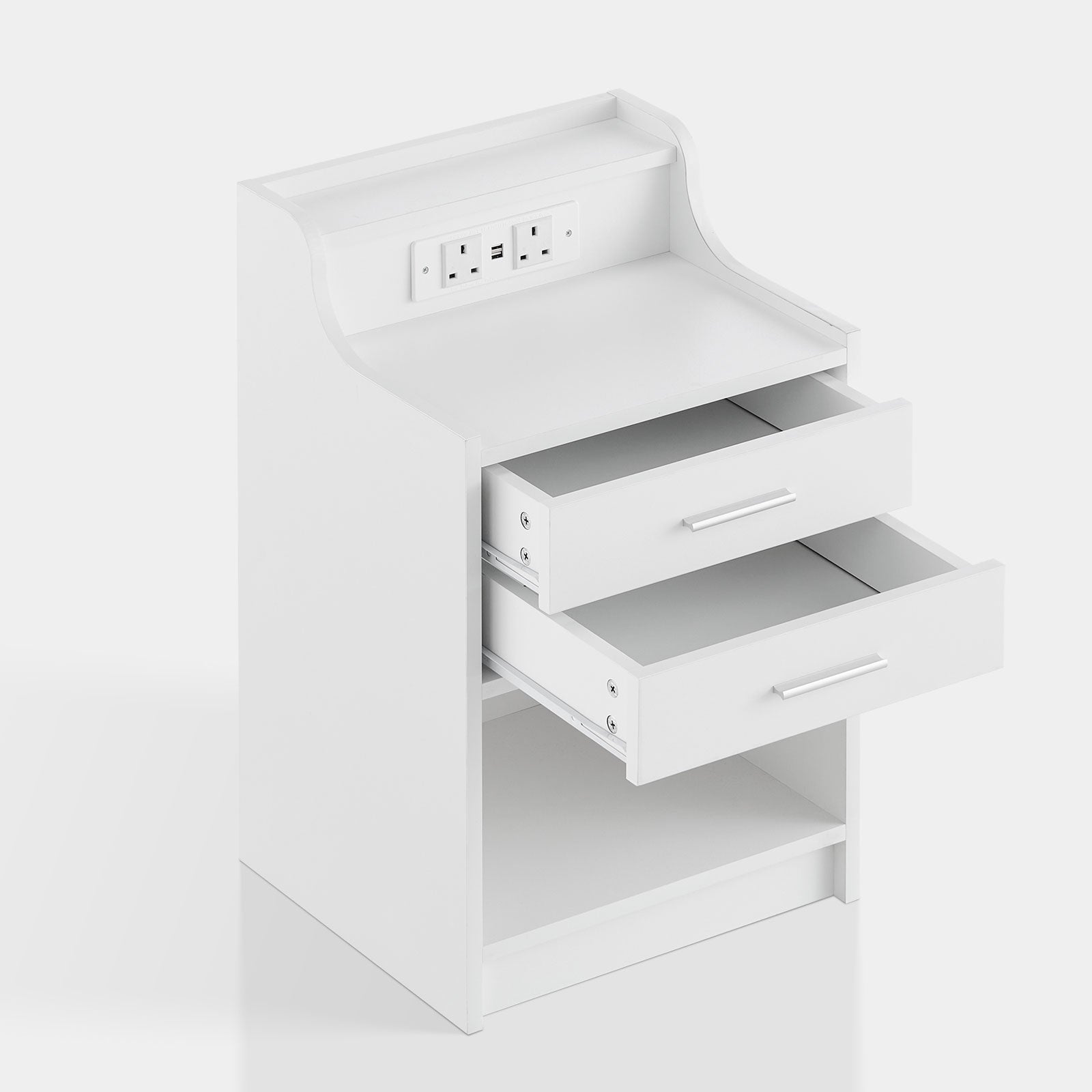 Claria Smart Bedside Table [RGB LED Lights]-1