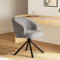 Cleo Grey Swivel Desk Chair-0