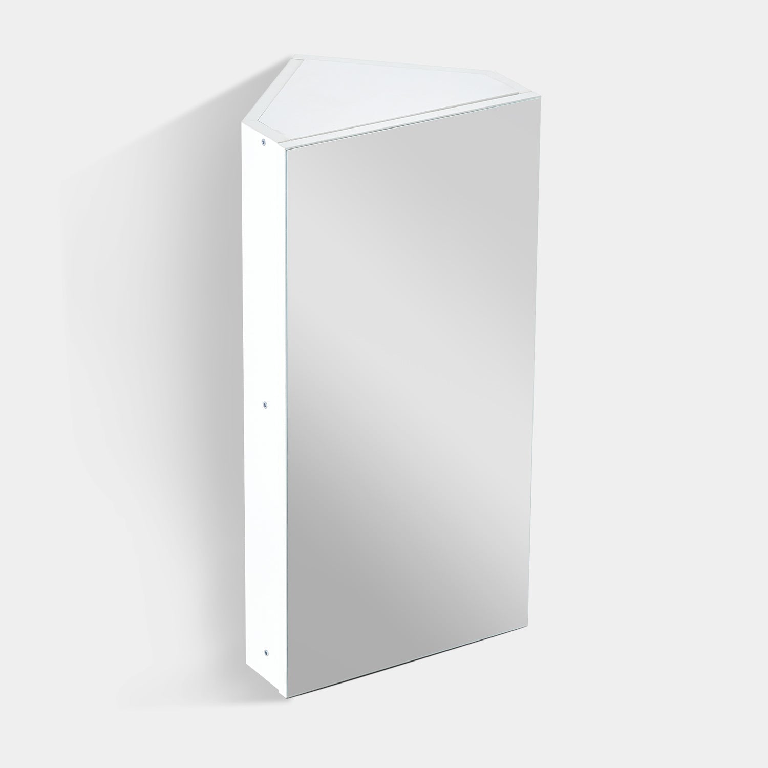 Colin Corner Mirror Cabinet [1 Door 1 Shelf]-3