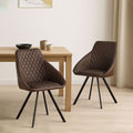 Deluna Faux Leather Dining Chair-0