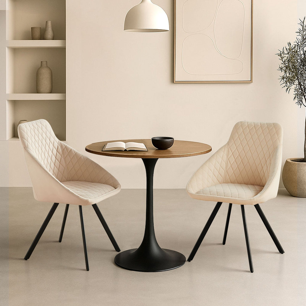 Deluna Velvet Dining Chair-1