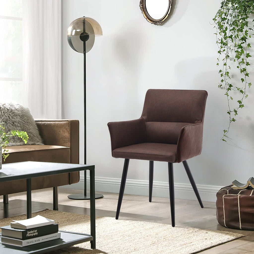 Ebern Dining Chairs [Faux Leather] [Set of 2]-2