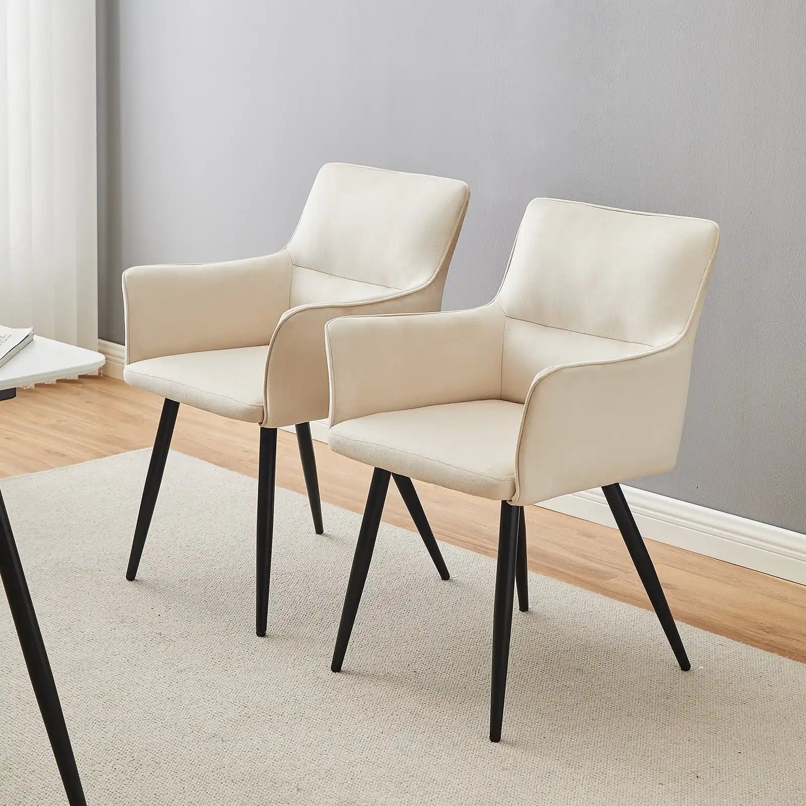 Ebern Velvet Dining Chairs [Set of 2]-5