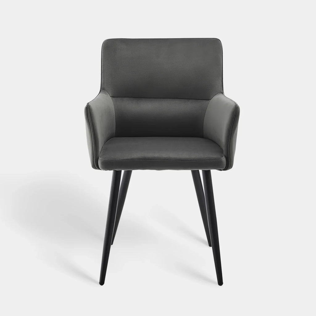Ebern Velvet Dining Chairs [Set of 2]-4