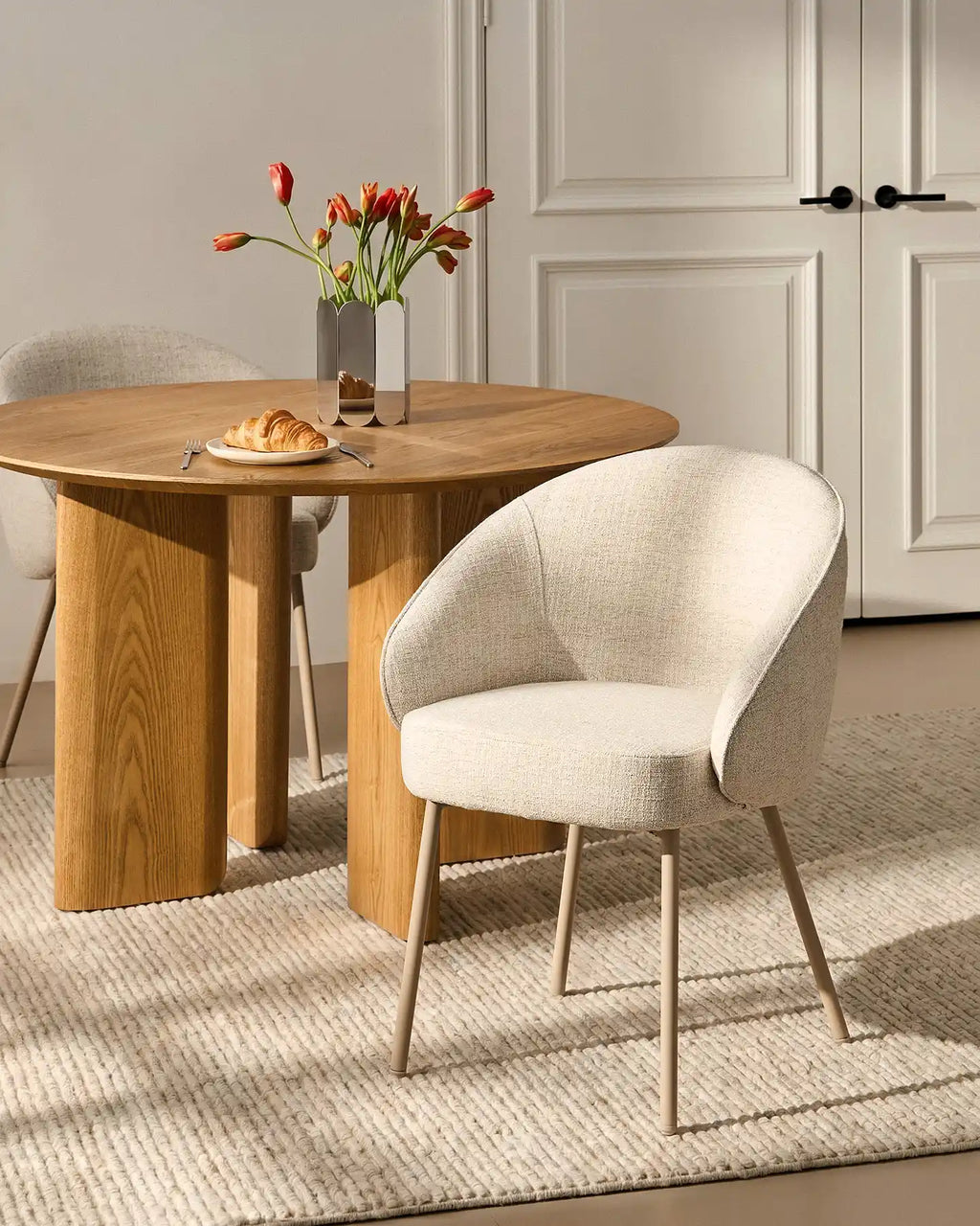 Elowen Beige Dining Chair [Pre-Order]-2
