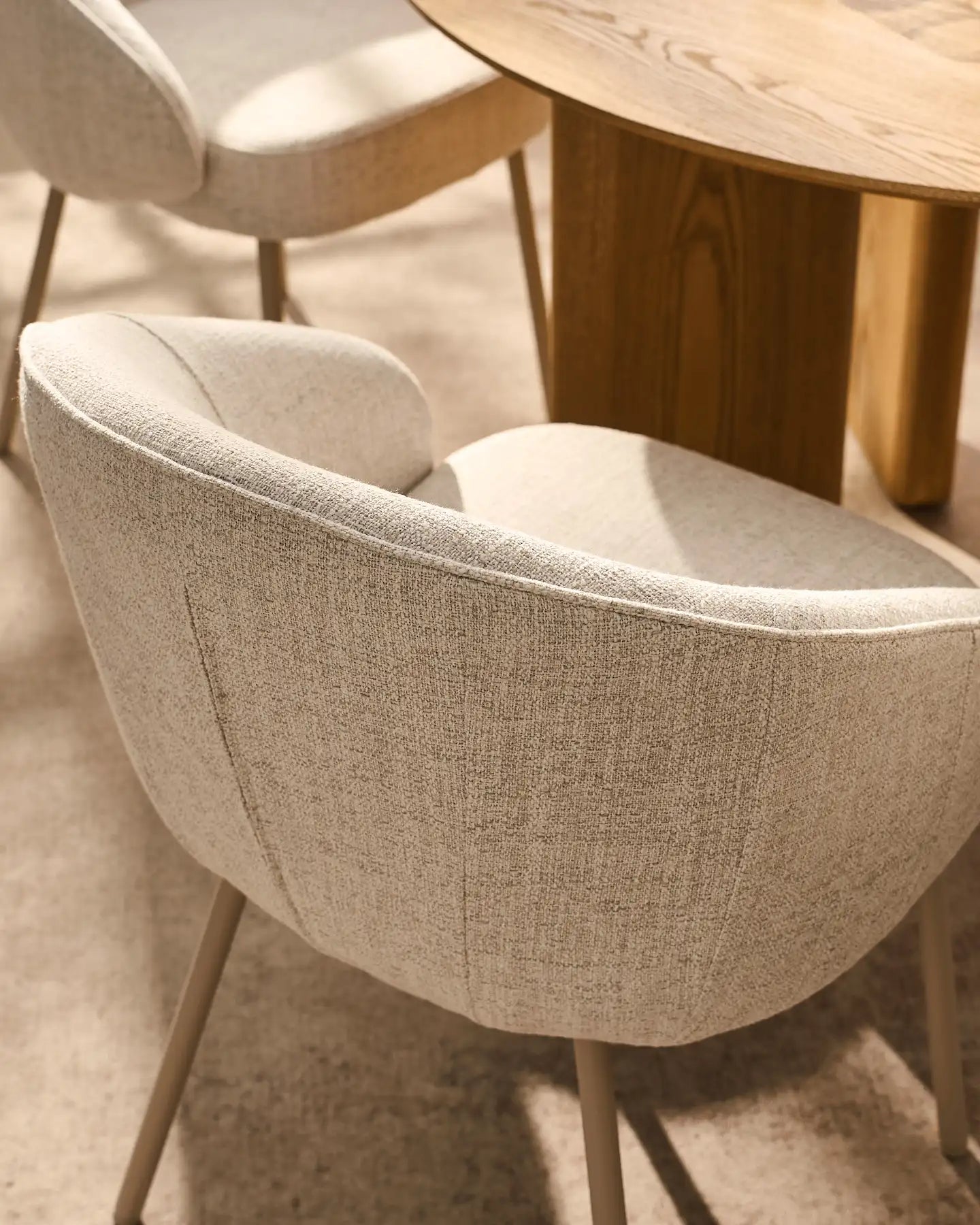 Elowen Beige Dining Chair [Pre-Order]-4