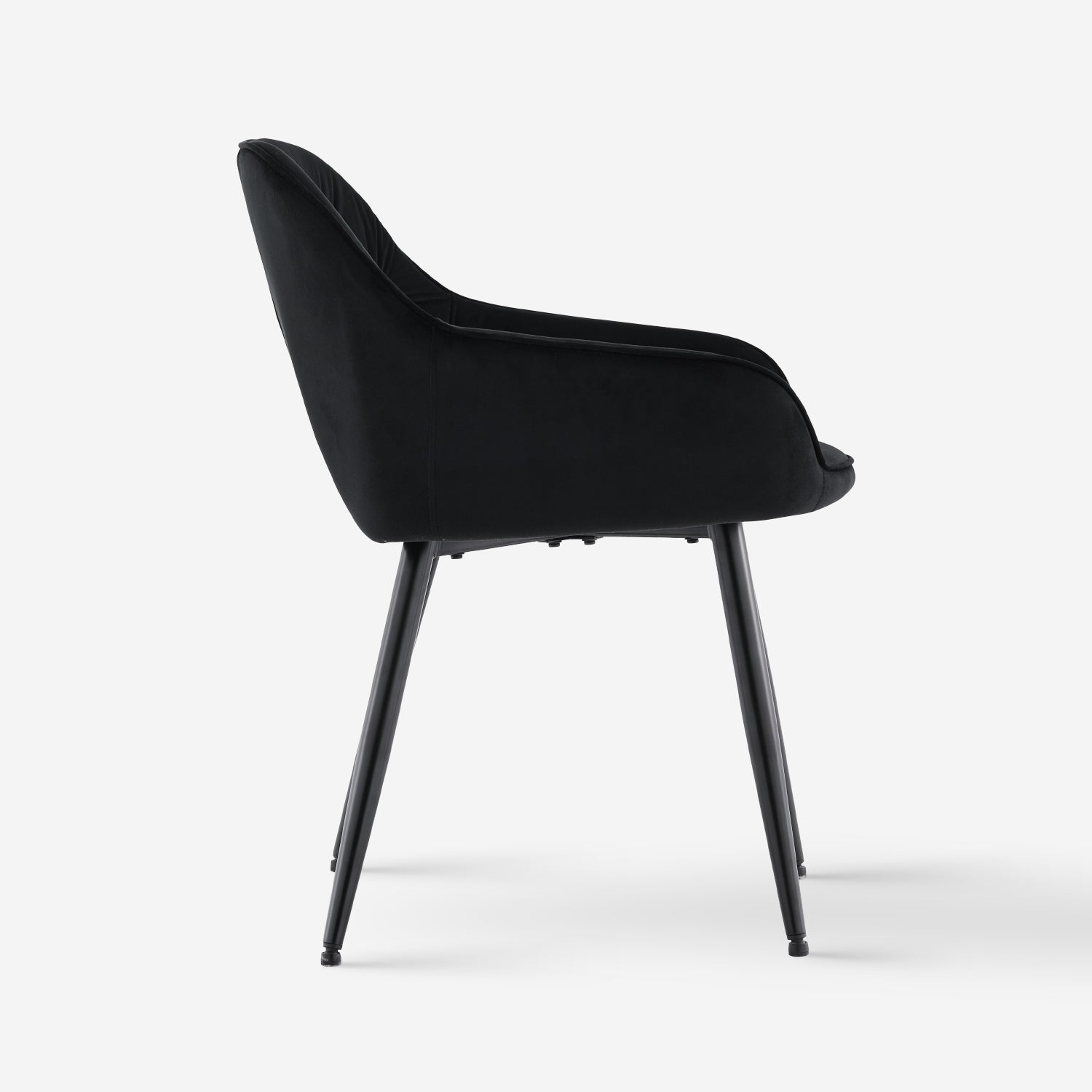 Garvies Velvet Dining Chairs [Set of 2]-4