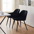 Garvies Velvet Dining Chairs [Set of 2]-0
