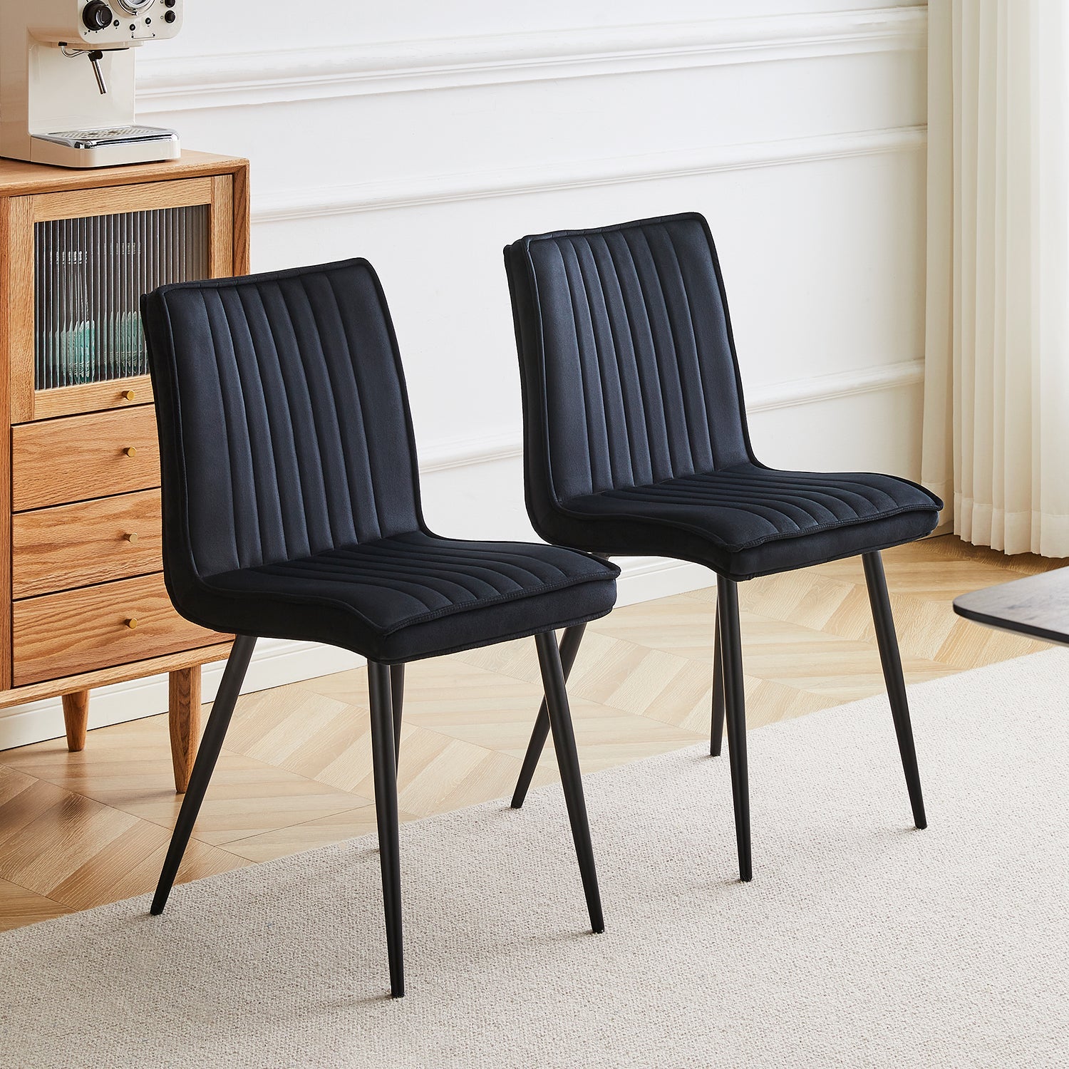 Havva Velvet Dining Chairs-0