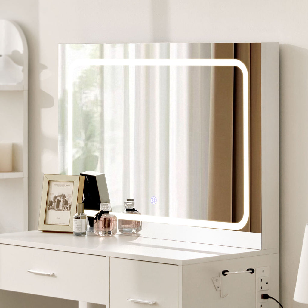 Luna Dressing Table Set [with Hairdryer Holder]-2