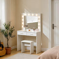 Hollywood 2-Drawer Dressing Table Set-0