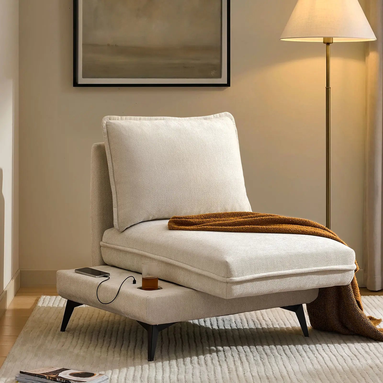 Hudson Cream Modular Sofa-1
