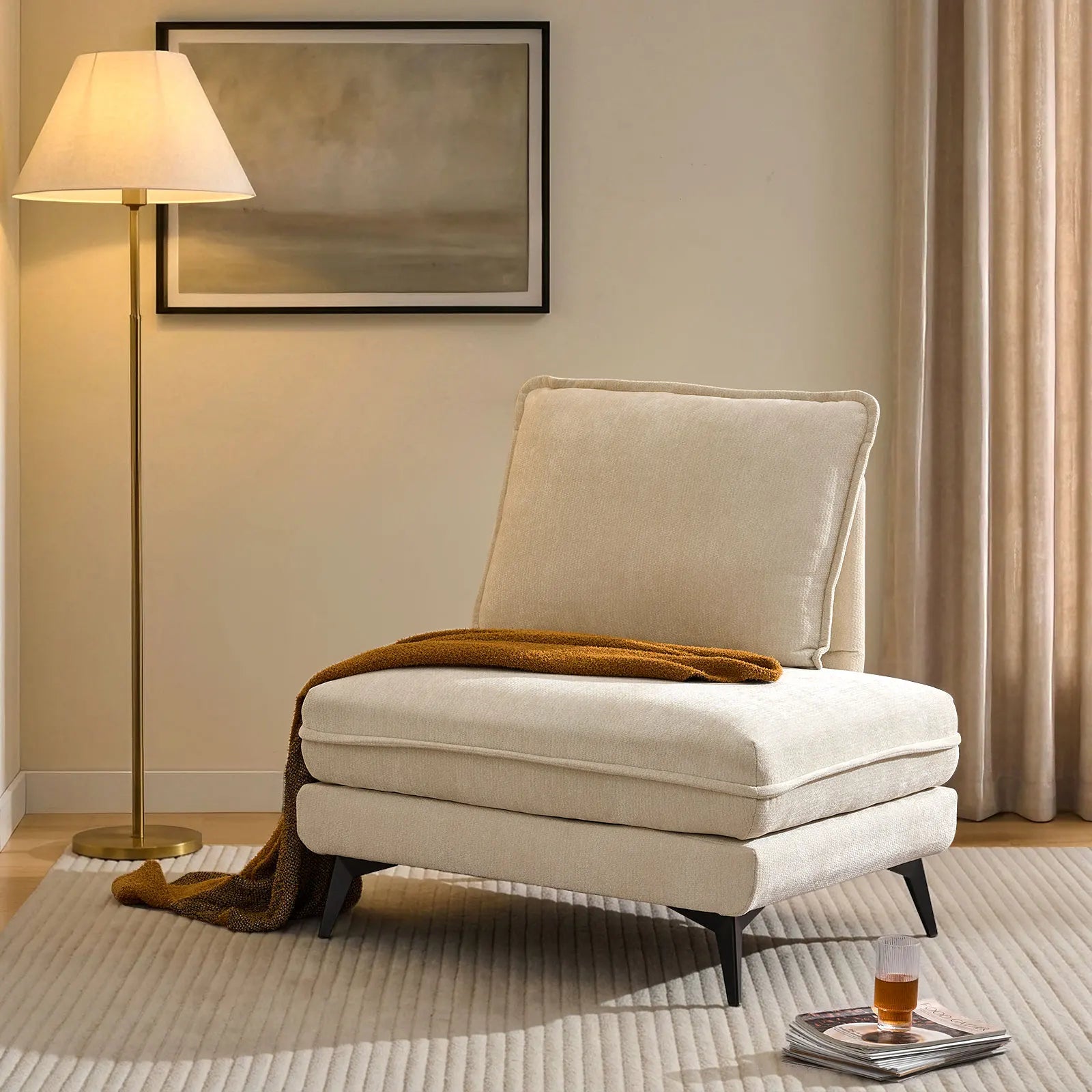 Hudson Cream Modular Sofa-5