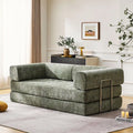 Hugo Moss Green Convertible Sofa Bed-0