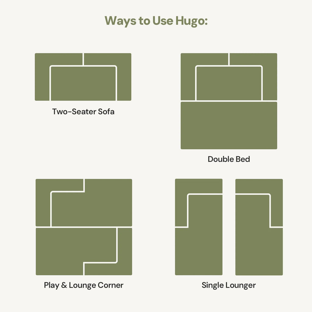 Hugo Convertible Sofa Bed-2