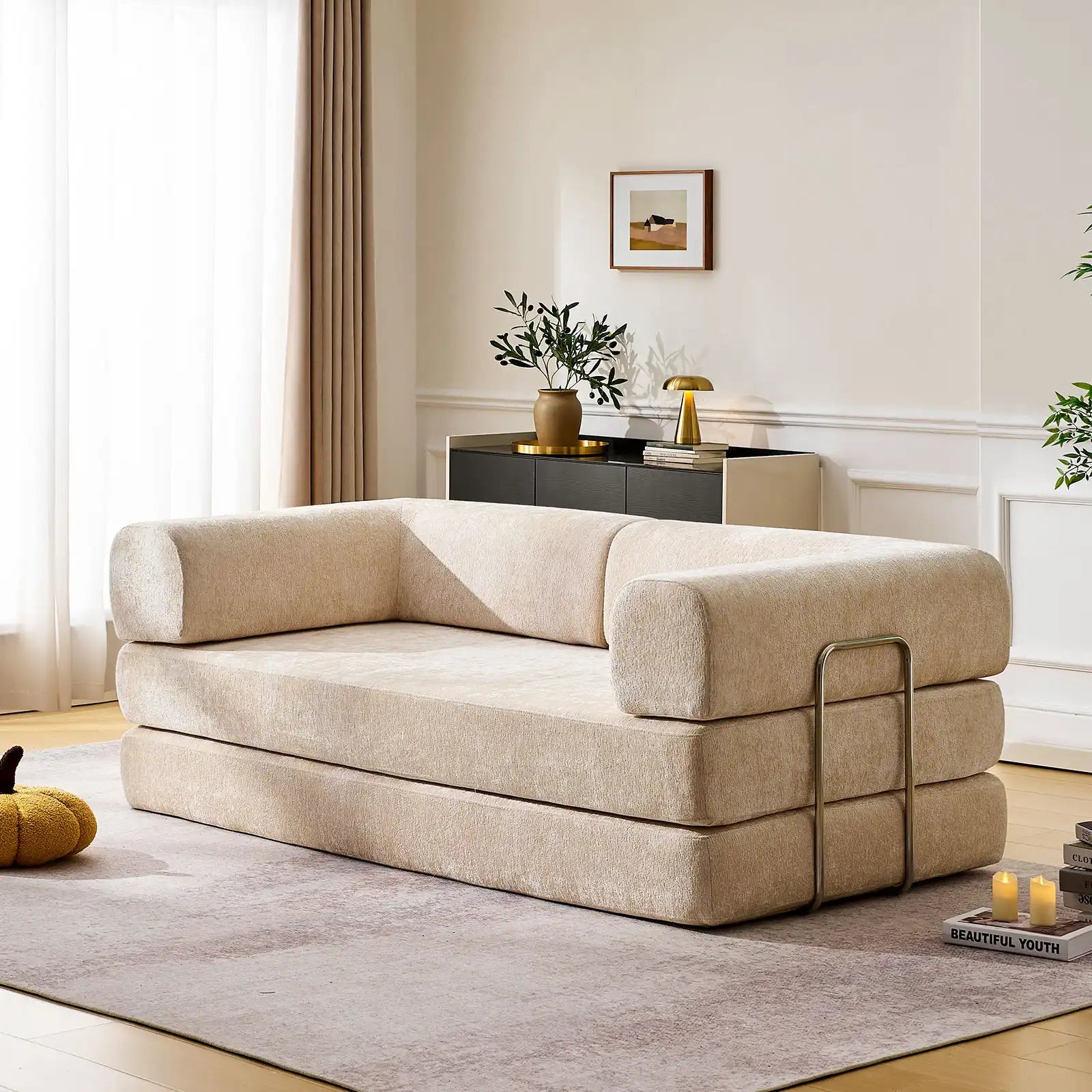 Hugo Convertible Sofa Bed-5