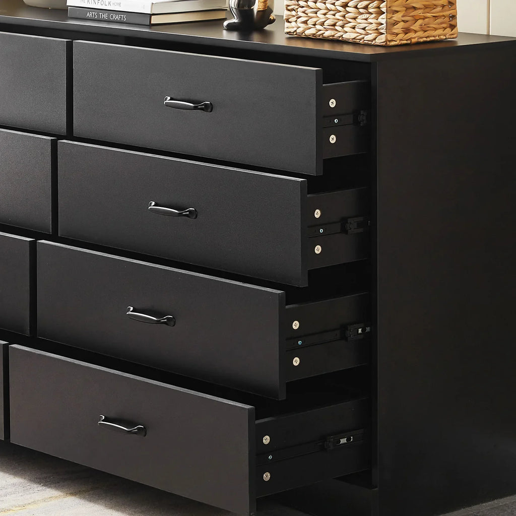 Kamai Black Chest of Drawers-3