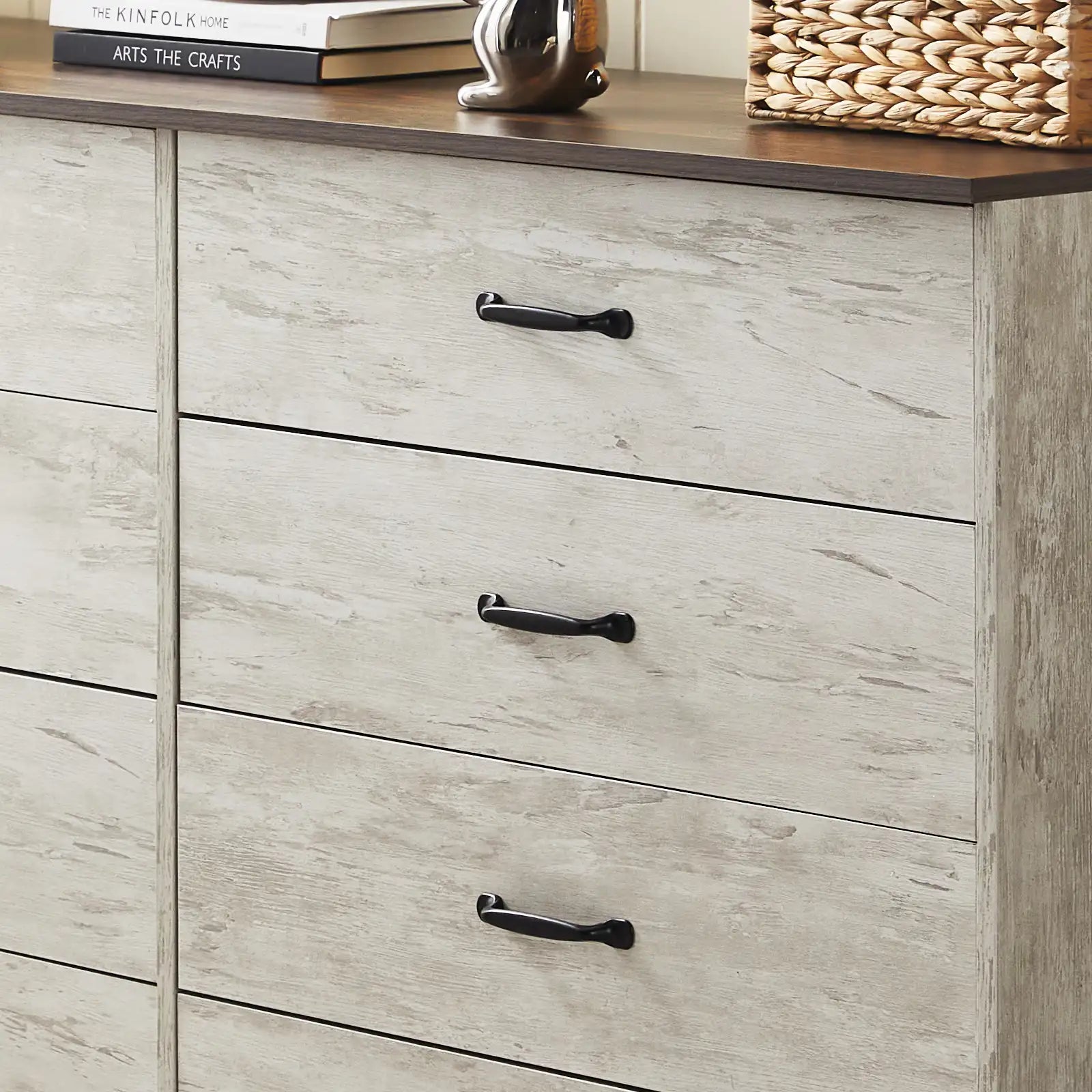 Kamai Whitewashed Chest of Drawers-2